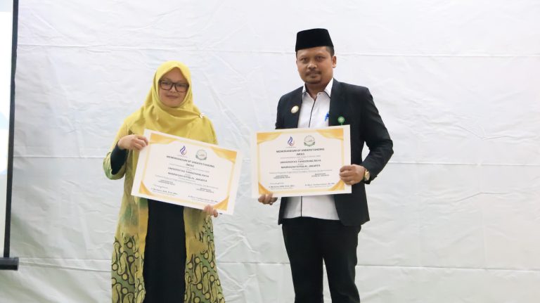 MIJ dan Universitas Tangerang Raya Tandatangani MoU Bersama