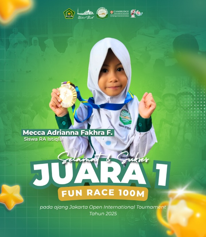 Siswa RA Istiqlal Juara Lomba Renang 2025