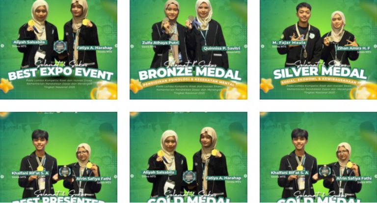 MTs Istiqlal Ukir Prestasi dalam Kompetisi Riset dan Inovasi Siswa 2025